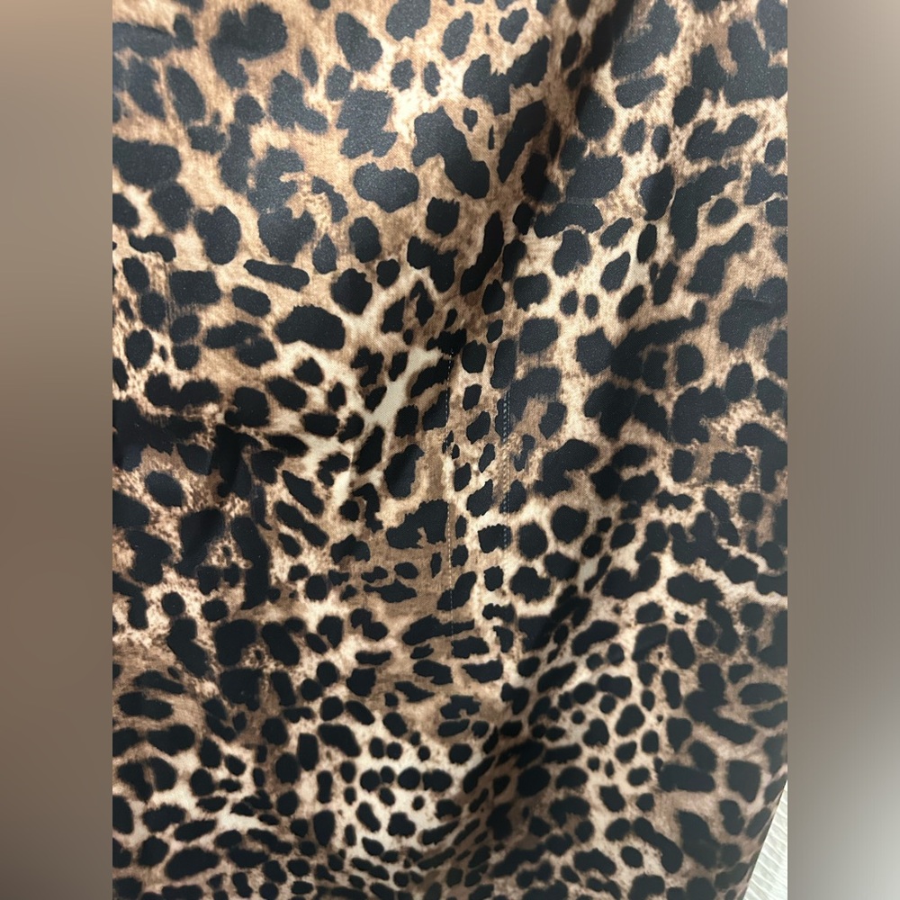 NWT Zara Leopard Mini Dress - Picture 4 of 7